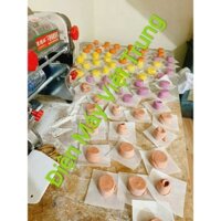 Máy cán bột làm vỏ bánh bột lọc,vỏ bánh bao,há cảo,sủi cảo,đế bánh pizza chạy điện size 20 - bả hành 12 tháng