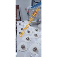 Máy cán bột làm vỏ bánh há cảo,sủi cảo,bánh bao,đế pizza trục cán inox - chạy điện gia đình