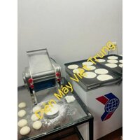 Máy cán bột làm vỏ bánh bao,bánh gối,đế bánh pizza,há cảo,hoành thánh chạy điện size 20 - bảo hành 12 tháng