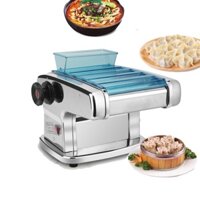 Máy cán bột mì, cắt mỳ sợi, cán vỏ bánh bao 3 lưỡi dao dùng điện 135W