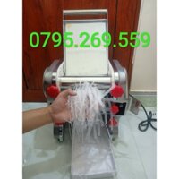 Máy cán bột,cắt sợi bánh tráng phơi sương,sợi hủ tiếu,bánh canh size 22-750w bảo hành 12 tháng