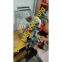 Máy cán bột,cắt sợi bánh canh,hủ tiếu,bánh tráng phơi sương inox chạy điện size 22-750w bảo hành 12 tháng