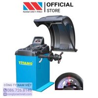 Máy cân mâm tự động, máy cân bằng lốp ô tô xe tải du lịch TITANO STD-402F phần mềm Italy