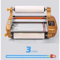 Máy cán màng nguội,cán nhiệt khổ A3,A4 OGK-3580 có điều chỉnh tốc độ
