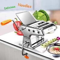 Máy cán mì 2 lưỡi dao chất liệu dày dặn chắc chắn