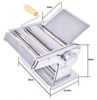 Máy cán mì 2 lưỡi dao máy làm mỳ sợi,máy cán mì gia đình