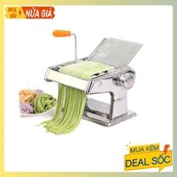 Máy cán mì gia đình 2 lưỡi dao làm mì tươi, vỏ bánh đa năng