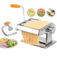 Máy cán mì quay tay, cán mỏng bột mỳ đa năng, máy cắt sợi mì chạy điện [BH 12 Tháng]