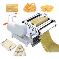 Máy cán mỏng bột chạy điện, máy cắt mì moter Ml-138 60W tăng hiệu suất làm việc