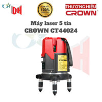 Máy Cân Mực, Bắn Cos Laser 5 Tia CROWN CT44024 - HÀNG CHÍNH HÃNG