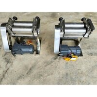 Máy cán mực chạy điện 220v motor giảm tốc 90w