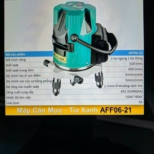 Máy cân mực laser 3 tia xanh DCA AFF06-21