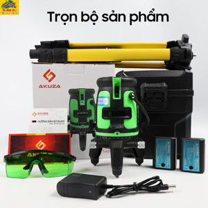 Máy cân mực laser 5 tia xanh Akuza AK-225G