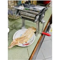 MÁY CÁN MỰC QUAY TAY TRỤC INOX DÀI 10CM