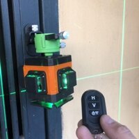 Máy cân mực,bắn cos laser 3D 12 tia xanh LION KING-Pin khủng 6000mAh-Có điều khiển từ xa--Kèm chân tripod