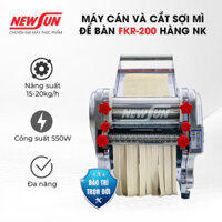 Máy cán và cắt sợi mì để bàn FKR-200 hàng NK NEWSUN (Gía bán chưa bao gồm phí Newsun vận chuyển)