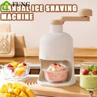 Máy cạo đá thủ công Mini FUNG, Hướng dẫn sử dụng quay tay Máy làm đá cạo bằng tay, Tiện ích nhà bếp gia đình 500ML Máy cạo đá thủ công có thể tháo rời Dụng cụ làm kem