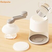 Máy cạo đá thủ công Mini FLASHPULSE, Máy làm đá cạo tay quay quay, Hướng dẫn sử dụng gia đình 500ML Tiện ích nhà bếp Hướng dẫn sử dụng Máy cạo đá Dụng cụ làm kem