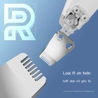 Máy cạo lông chân có đèn LED dành cho thú cưng Máy cạo lông chân im lặng có thể sạc lại cho chó và