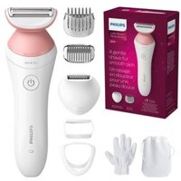 Máy cạo lông cho nữ Philips Series 6000 BRL146/00, kèm 7 phụ kiện