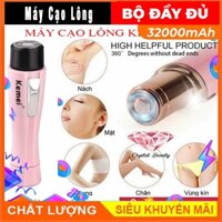 Máy Cạo Lông Kemei Mini - Máy Triệt Lông Đa Năng Nhỏ Gọn Tiện Dụng