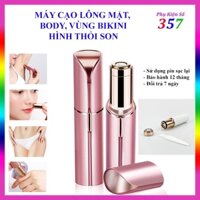 Máy cạo lông mặt, body, vùng bikini hình son môi Flawless công nghệ Hàn Quốc đa chức năng