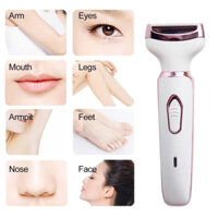 Máy Cạo Lông Mày, Lông Bikini, Máy Cạo Lông Đa Năng Body Toàn Thân Lông Vùng Kín Nữ Kemei Km 6713