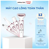 Máy cạo lông mini cầm tay đa năng Jubilee Mart, triệt lông body, lông mũi, lông chân