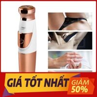 Máy cạo lông nách tẩy lông cầm tay Kemei KM 577 sử dụng pin 2A không đau rát