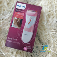 Máy cạo lông Philips HP6306/50 Wet & Dry dành cho nữ - Giúp làm sạch lông nhanh chóng, dễ dàng và an toàn