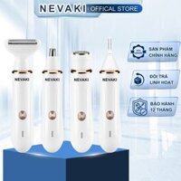 Máy cạo lông triệt lông đa năng NEVAKI - máy cạo lông mày,máy cạo lông mặt, tỉa lông mũi,cạo râu,máy cạo lông vùng kín.