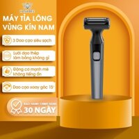 Máy Cạo Lông Vùng Kín Cho Nam Công Nghệ Thiết Kế Đặc Biệt 3 Lưỡi Dao An Toàn Tuyệt Đối Với Vùng Da Nhạy Cảm