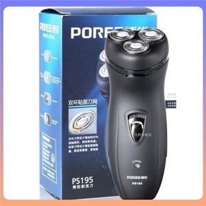 Máy cạo râu 3 lưỡi tròn Poree PS195