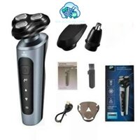Máy cạo râu 9D SHAVER 4 in 1 cao cấp tặng kèm 6 phụ kiện tiện lợi