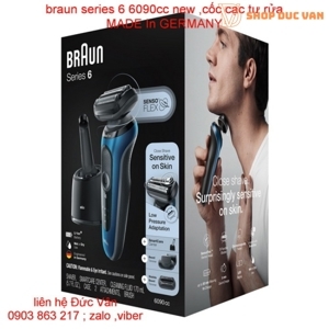Máy cạo râu Braun series 6 6090cc