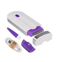 Máy cạo râu cảm ứng chân Máy cạo râu điện Ánh sáng xanh Máy cạo râu nữ Phần riêng tư Thiết bị tẩy lông toàn thân