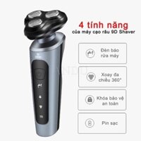 Máy Cạo Râu Cao Cấp , Dao Cạo Râu Tỉa Lông Mũi Cắt Tóc 4 Trong 1