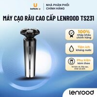 Máy Cạo Râu Cao Cấp Lenrood TS231 – Công Nghệ 3D Ôm Sát Khuôn Mặt, Lưỡi Tự Mài, Kháng Nước IPX7