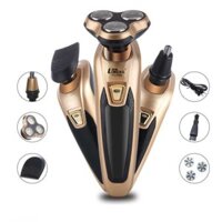 Máy Cạo Râu Cắt Tóc Tỉa Lông Mũi Vệ Sinh Cá Nhân Đa Năng 3 Trong 1 - Tặng Kèm 3 Lưỡi Thông Minh - K1041