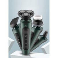 Máy cạo râu đa năng 9D Shaver, máy cạo râu 4 in 1 thông minh chống nước cao cấp