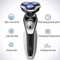 Máy Cạo Râu Đa Năng SHAVER SK1588 , Máy Cạo Râu 3 Trong 1 Với Chế Độ Cạo 3D Thông Minh Chống Nước Cao Cấp