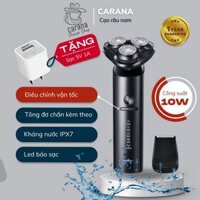 Máy cạo râu đa năng SID RS366 công suất lớn 10w 3 lưỡi dao cạo tự sắc điện khô ướt chống nước IPX7 cạo lông