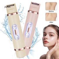 Máy cạo râu điện khô ướt Ipx7 Máy cạo râu điện chống nước Usb có thể sạc lại Máy cạo râu điện dành cho nữ Máy cạo lông chống thấm nước cho mặt Body Bikini Khu vực chân tay