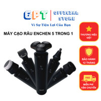 Máy Cạo Râu Enchen 5Trong1 - Trang Bị Tông Đơ, Cắt Lông Mũi, Rửa Mặt, Massage Mặt- Bảo Hành 12 Tháng