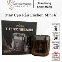 Máy Cạo Râu Enchen 6, Máy Cạo Râu Nam, Lưỡi Dao Kép Tự Động Mài Sắc, Chống Nước Ipx7, Cổng Sạc Type-C