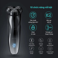 Máy cạo râu Enchen Blackstone 3, máy cạo râu chống nước IPX7, pin sạc, lưỡi dao nổi 3D - Hàng chính hãng