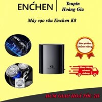 Máy cạo râu Enchen K8 đầu cạo 2D kháng nước, 18 lưỡi dao tự mài, pin dùng đến 60 ngày - Chính hãng