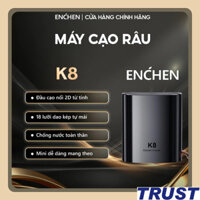 Máy cạo râu Enchen K8 đầu cạo 2D ẩn, chống nước toàn thân, 18 lưỡi dao tự mài, pin dùng đến 60 ngày