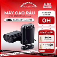 Máy Cạo Râu Enchen K8 Đầu Cạo 2D Chống Nước IPX7, 18 Lưỡi Dao Tự Mài Sắc