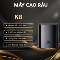 Máy cạo râu Enchen K8 đầu cạo 2D chống nước, 18 lưỡi dao tự mài, pin dùng đến 60 ngày - BH 6 tháng